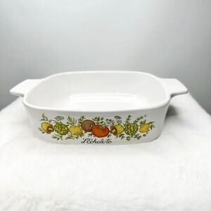 Corning Ware Spice of Life Casserole Dish 1 Quart NO LID